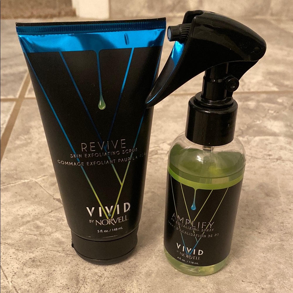 Vivid by Norvell tanning skin prep set
